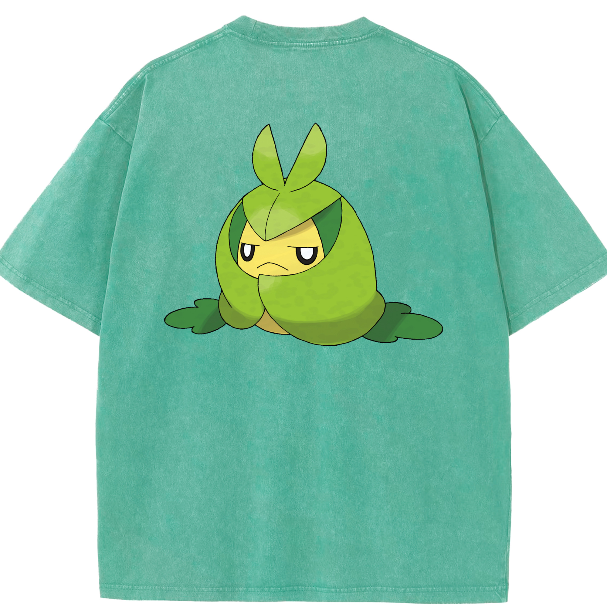 （画像用） ポケットモンスター Pokémon 綿100% ヴィンテージ風 半袖Tシャツ（背面プリント）